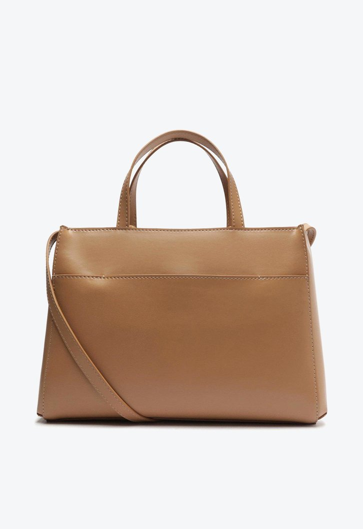 Bolsa Tote Básica Marrom Arezzo Grande