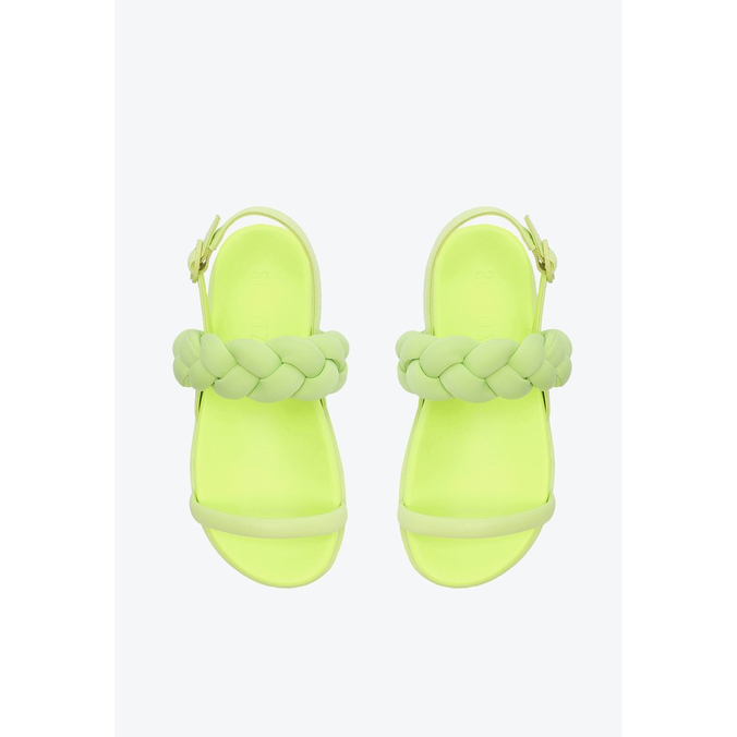 Sandália Papete Braider New Gen Verde Neon