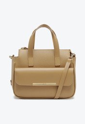 Bolsa Tote Média Valentina Bege