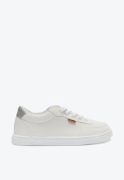 Tênis Branco E Prata Anacapri Slim