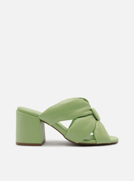 Sandalia arezzo sale verde militar
