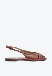 Sapatilha Marrom Anacapri Slingback Boho