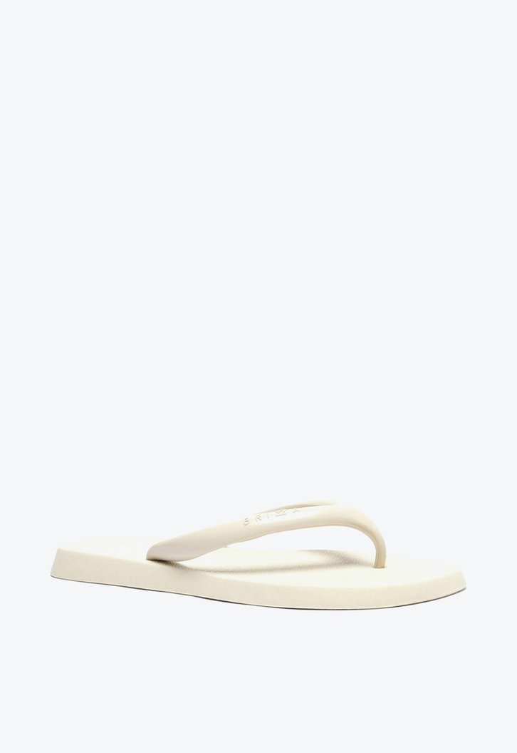 Chinelo De Dedo Off-white Brizza Bico Quadrado