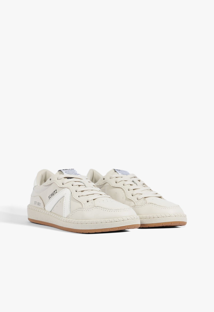 Tênis ST 001 Couro Branco