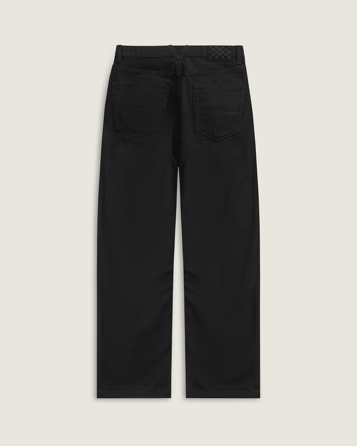 Calça Check-5 Loose Denim Black Rinse | ZZ MALL