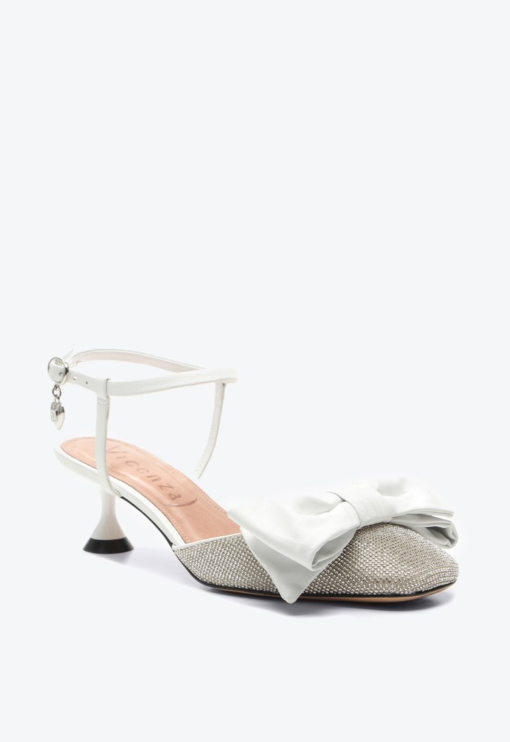 Slingback Branco Vicenza Charlotte