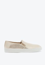 Tênis Slip On Dourado Anacapri Classic