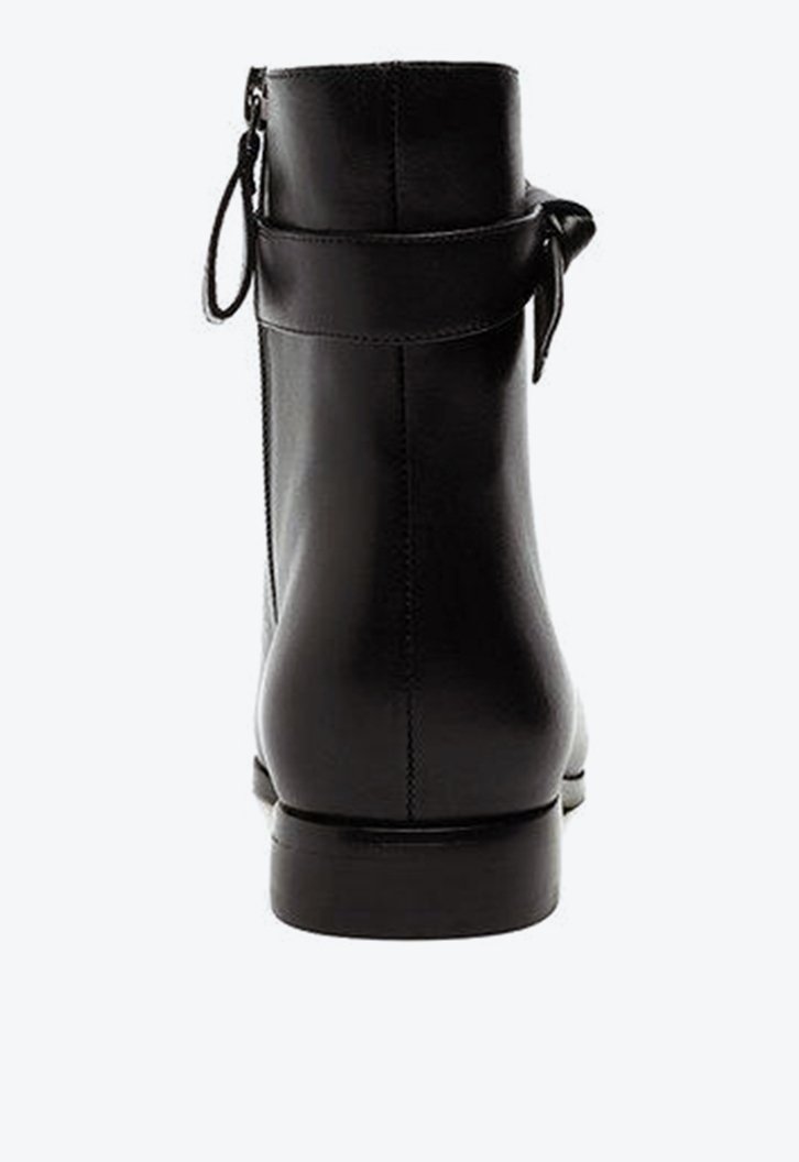 Clarita City Bootie Flat Black