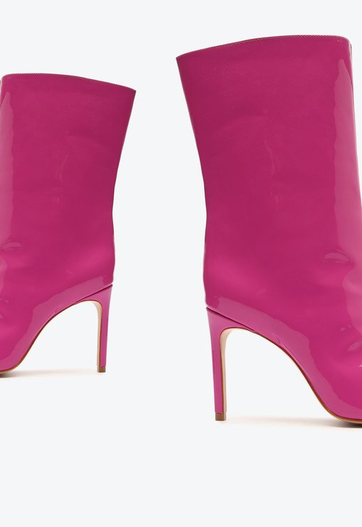 BOTA ROSA SCHUTZ SALTO ALTO MARY VERNIZ