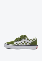 Tênis Old Skool Checkerboard Pesto Infantil