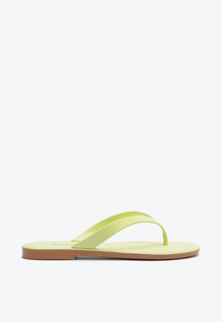 Rasteira Verde Lemon