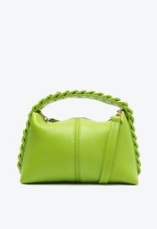 Bolsa Mini Hobo Verde Schutz Randall Couro
