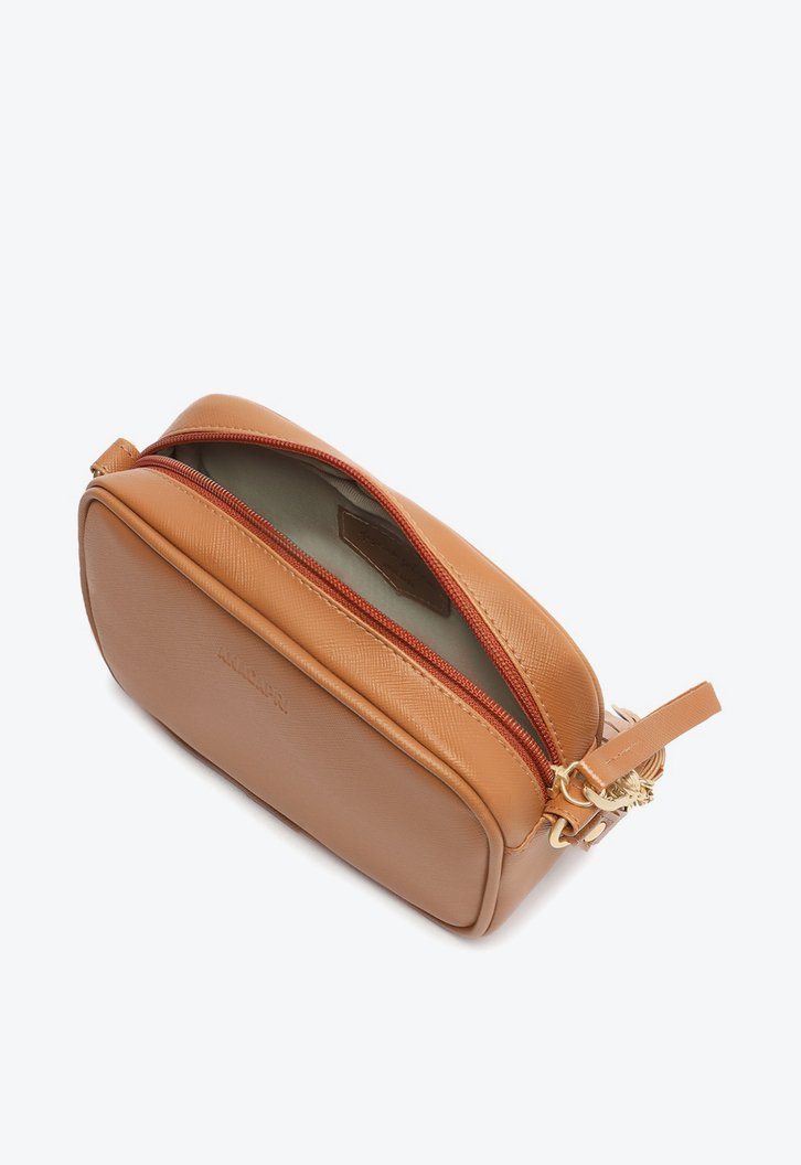Bolsa Tiracolo Marrom Barbicacho Pequena