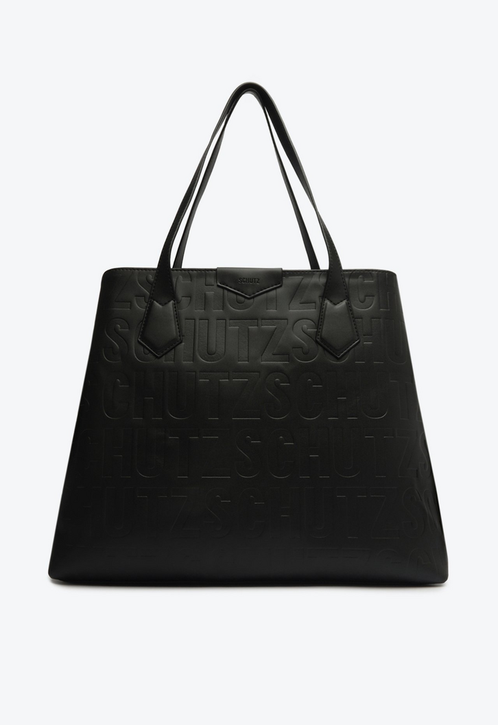 Bolsa Shopping Grande Trixie Preta | ZZ MALL