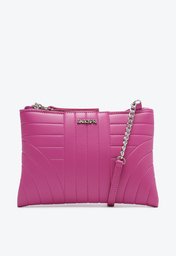 Bolsa Crossbody Rosa Anacapri Média Matelassê
