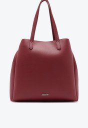 Bolsa Shopping Roxa Anacapri Grande Assimétrica