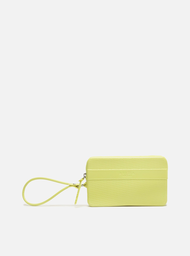 Pouch Amarela Brizza Textura Malu