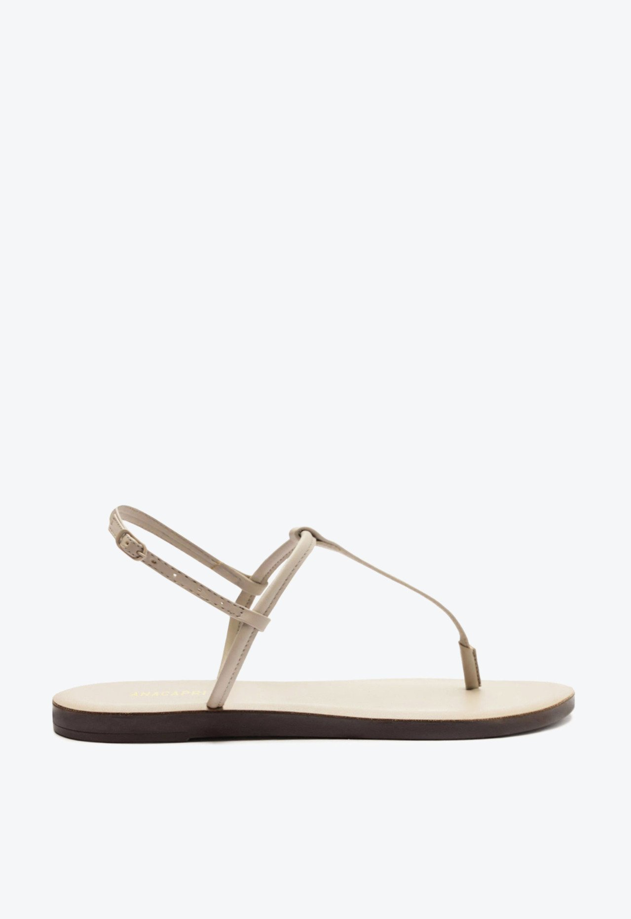 Sandália Cinza Anacapri Slim Monocolor | ZZ MALL