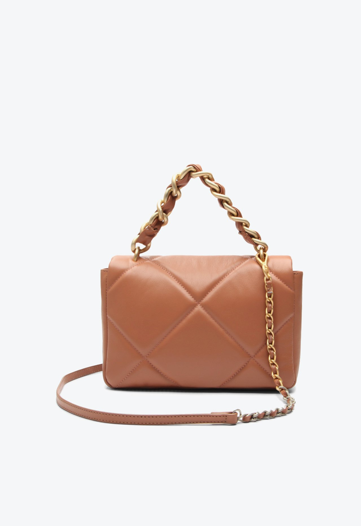 Bolsa Tiracolo Caramelo Vicenza Susan Média | ZZ MALL
