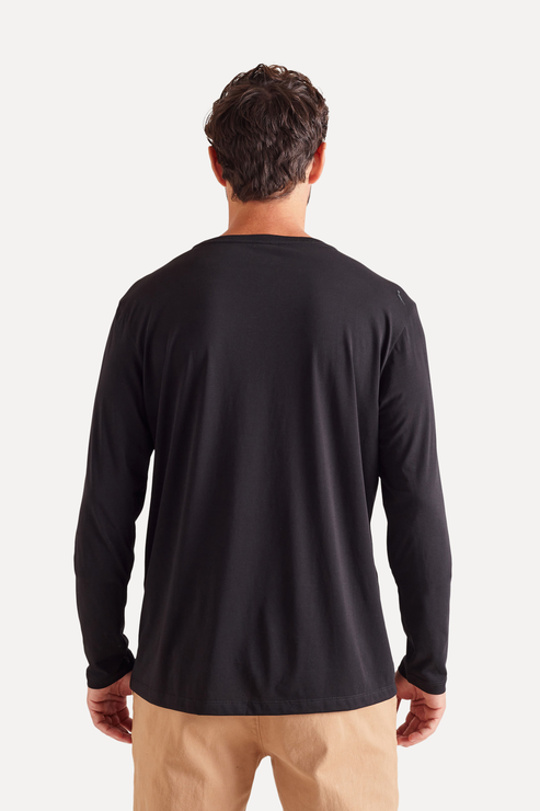 Camiseta Preta Reserva ML Pima
