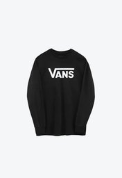 Camiseta Vans Classic Black White