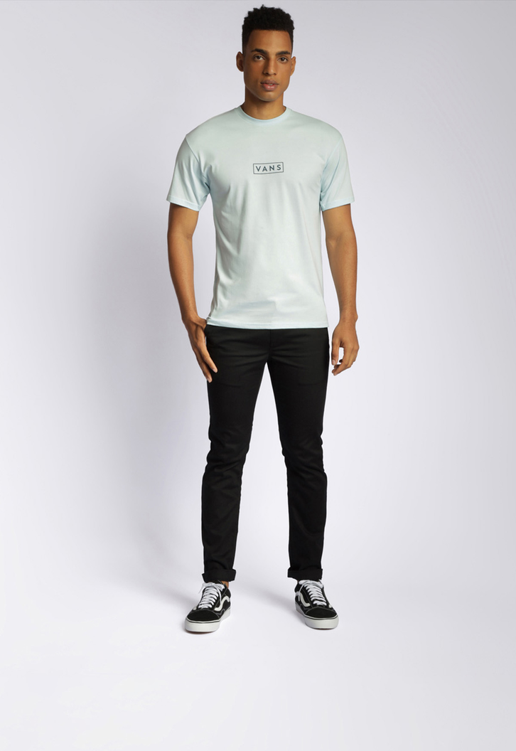 Camiseta Classic Easy Box Glow Vans Teal