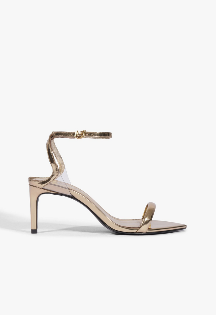 Sandália Skye Leaf Mid Dourada