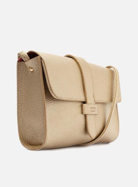 BOLSA TIRACOLO DOURADA AREZZO BETINA PEQUENA