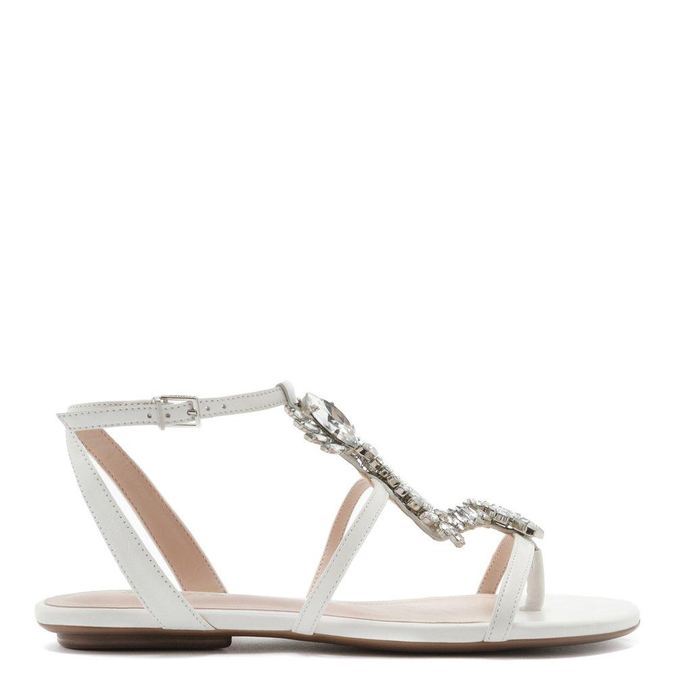 rasteira dourada schutz