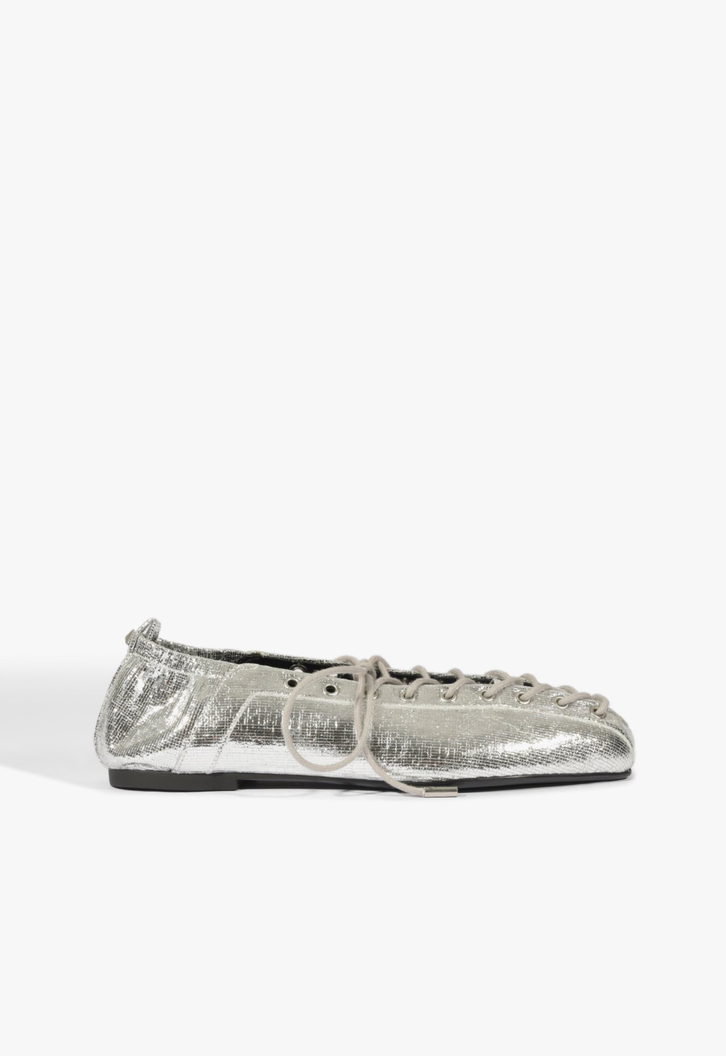 Sapatilha Ballerina Lola Prata