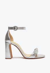 Clarita Ankle Strap Curve 90 Silver