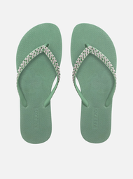 Chinelo De Dedo Verde Arezzo Brizza