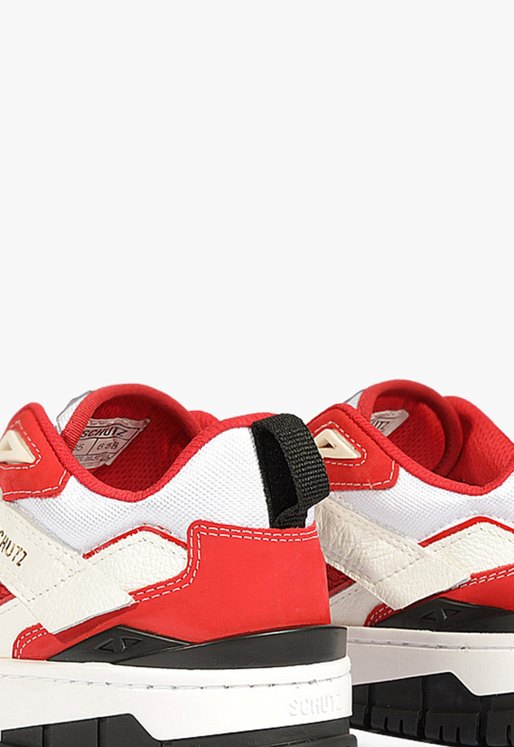 Tênis Court 95 Branco e Vermelho