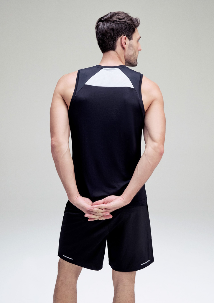 Regata Esportiva Preta Hering Masculina Proteção UV 50+