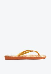 Chinelo De Dedo Laranja Anacapri Ondas Sundown