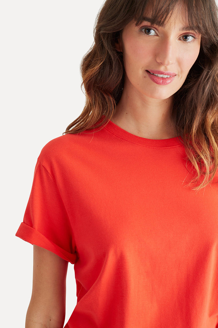 CAMISETA LARANJA RESERVA SIMPLES MASCULINA