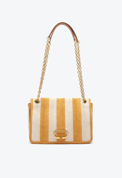 Bolsa Amarela Vicenza Shoulder Melina Média
