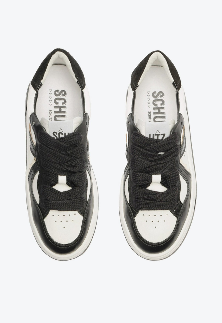 Tênis Schutz ST Tractor Preto e Branco | ZZ MALL