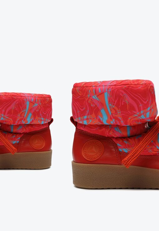 TÊNIS VERMELHO SCHUTZ PUFFY NYLON