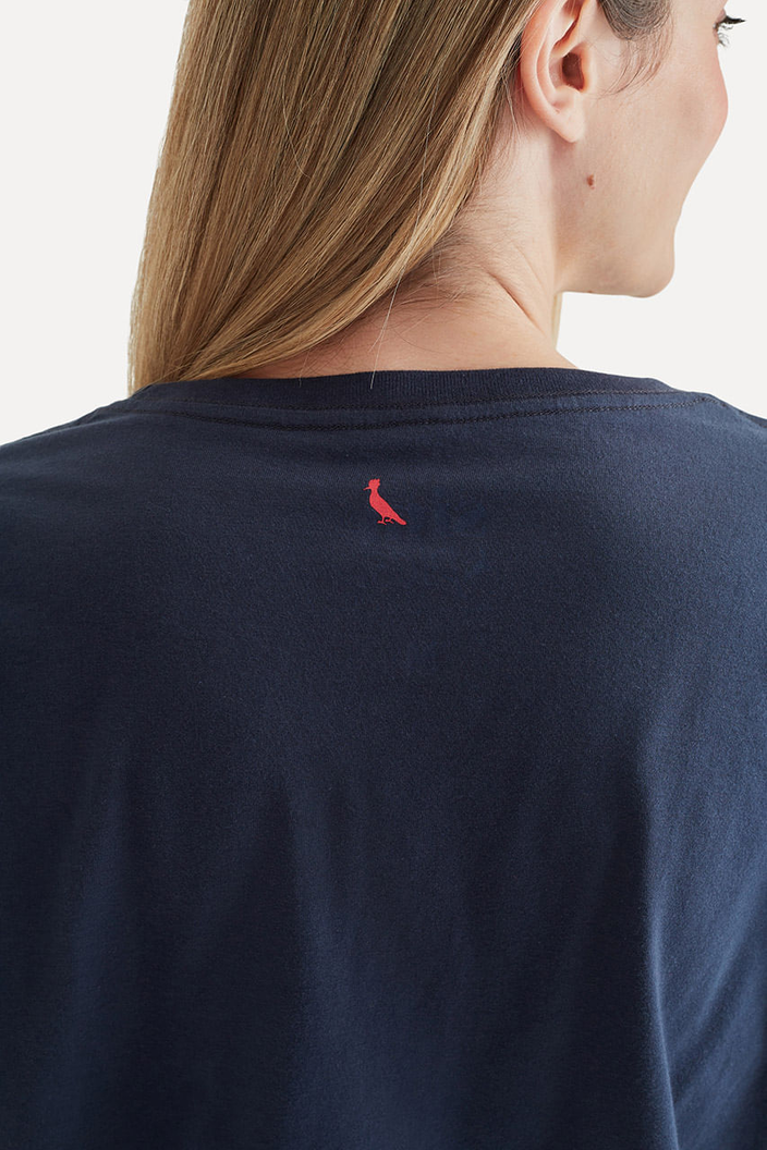 CAMISETA AZUL ESCURO RESERVA SIMPLES MASCULINA