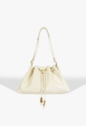 Bolsa Bucket Branca Schutz Jess Couro