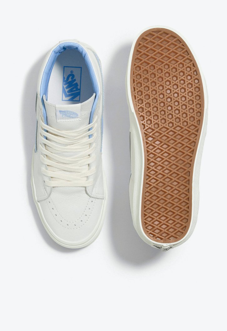 Tênis Sk8-Hi Vintage Leather Blanc De Blanc Multi | ZZ MALL