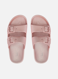 Slide Rosa Metal Tiras Lua Brizza