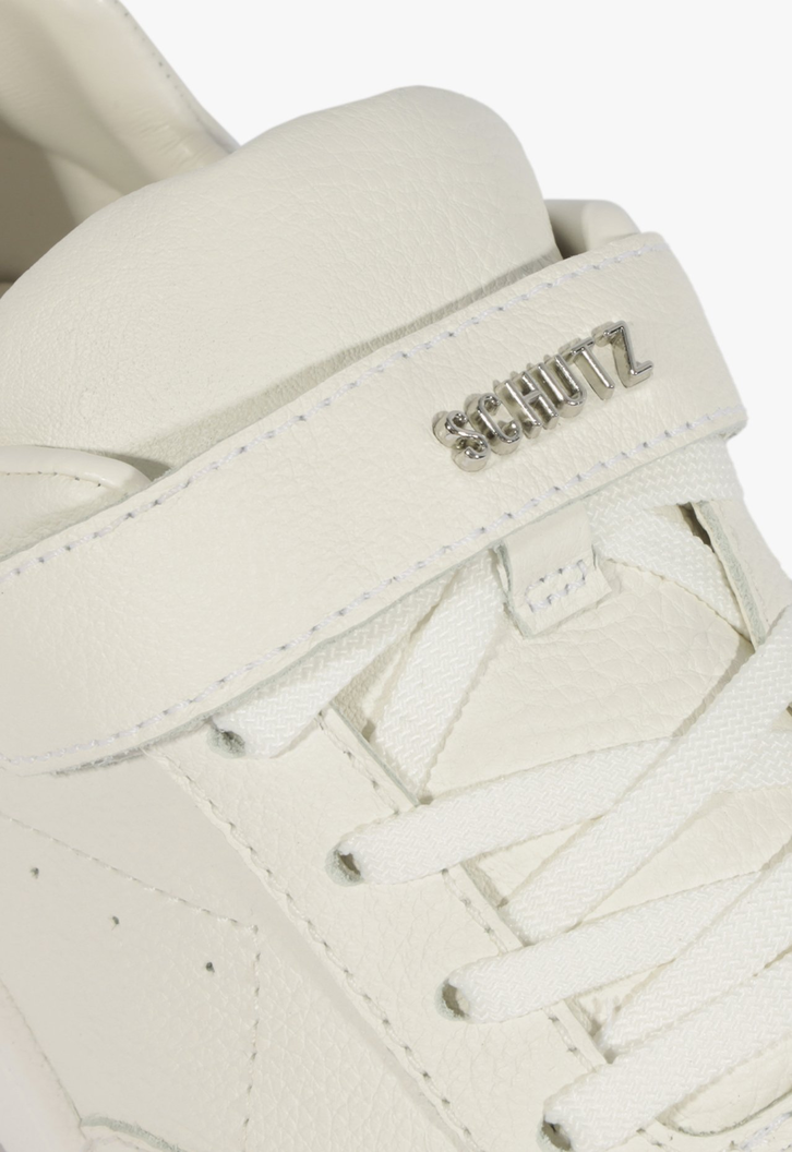Tênis Schutz Velcro Couro Branco