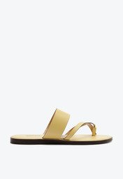 Rasteira Minimal Chic Amarela