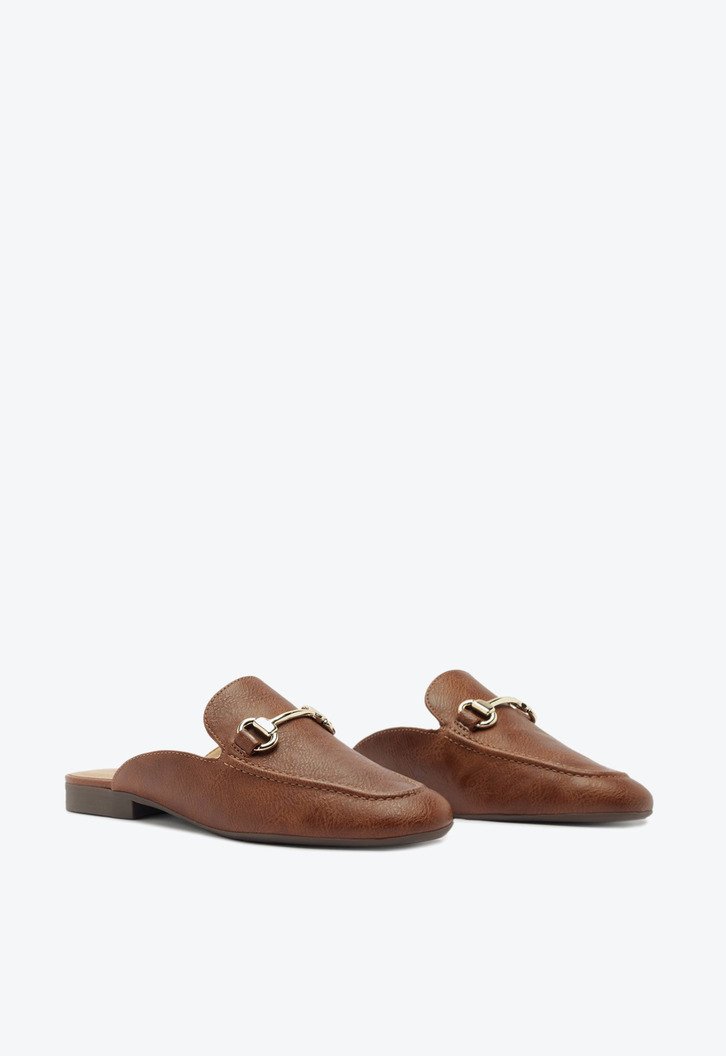 Mule Branca Bridão Essencial Marrom