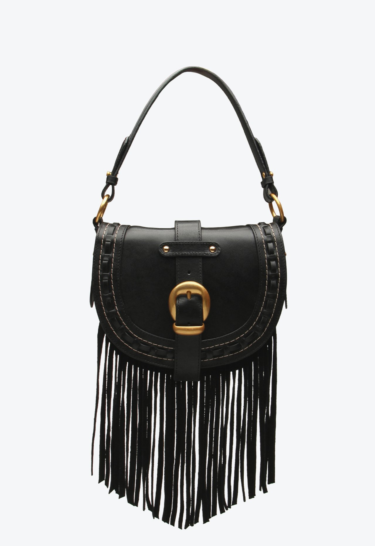 Bolsa Shoulder Hazel Média Preto | ZZ MALL