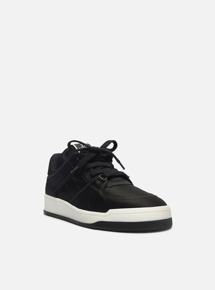 Tênis Preto Arezzo Cetim Bico Redondo Urban | ZZ MALL