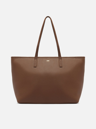 Bolsa Shopping Marrom Grande