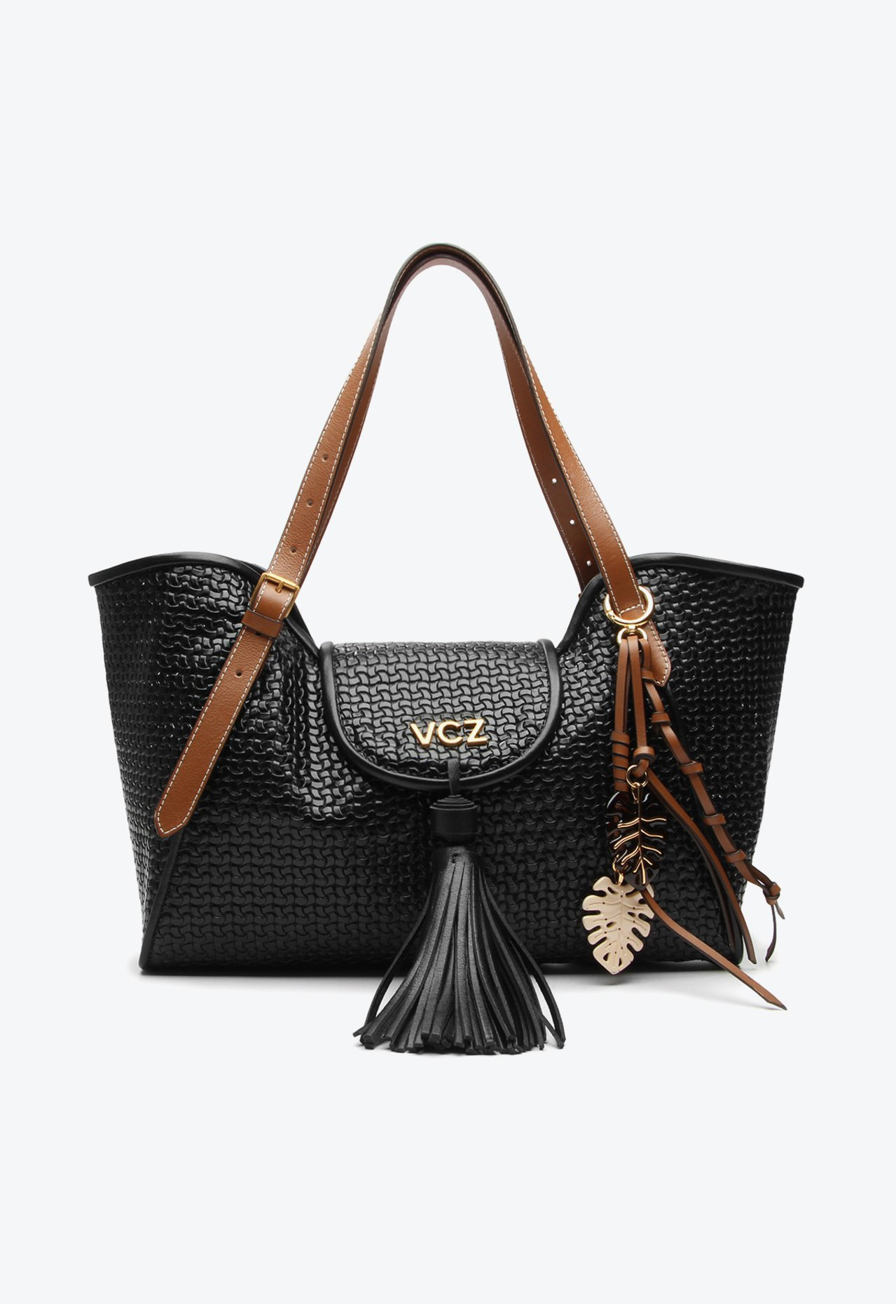 Bolsa Tote Preta Vicenza Thais Grande | ZZ MALL